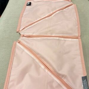 Pink Travel Organizer with Multiple Zippers Umbra